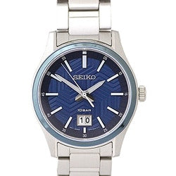 SEIKO SUR559P1 Elegant Quartz Movement Stainless Steel Case Water Resistant 100m Date Display