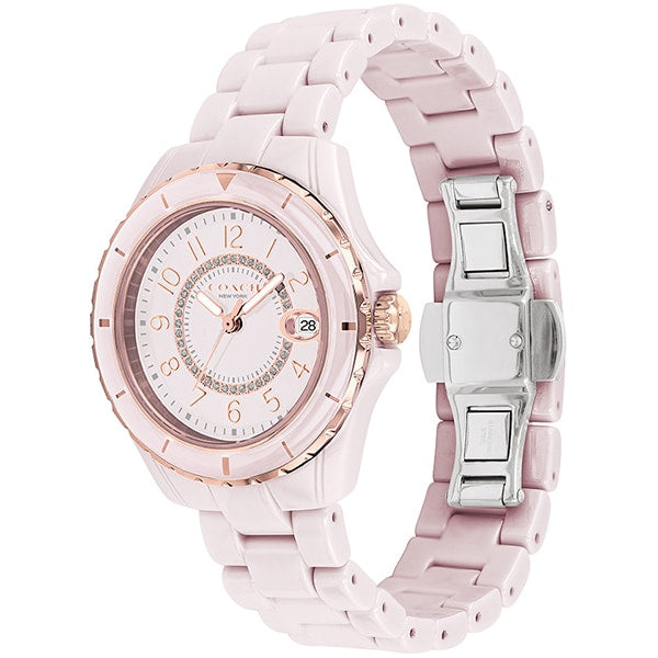 COACH 14503463 Watch - COACH PRESTON 2-Year Warranty Pink Handbag [Parallel Import] - Stylish & Durable (Image 3)
