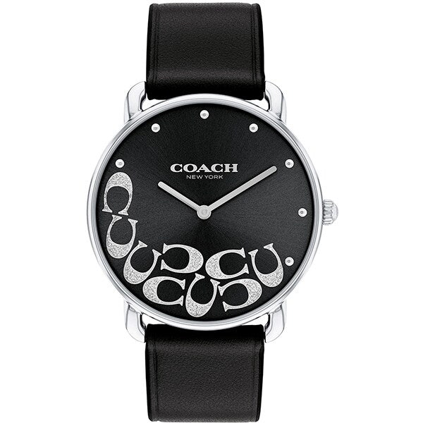 COACH 14504336 Watch - ELLIOT 2-Year Warranty [Parallel Import] Black