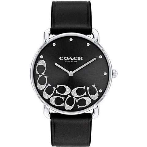 COACH 14504336 Watch - ELLIOT 2-Year Warranty [Parallel Import] Black