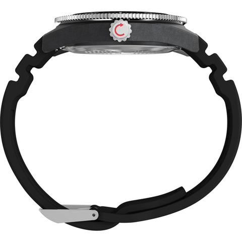 TIMEX TW2Y02200 Deepwater Reef 200 1-Year Warranty Black by TIMEX | Genuine Product with Water Resistance and Durable Design