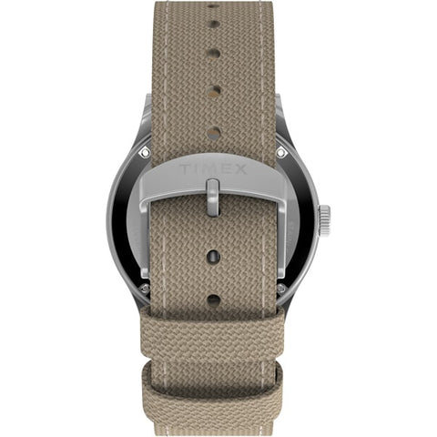 TIMEX TW2Y11900 MK1 Automatic 1-Year Warranty Dial: Black / Band: Sand [Genuine Product]
