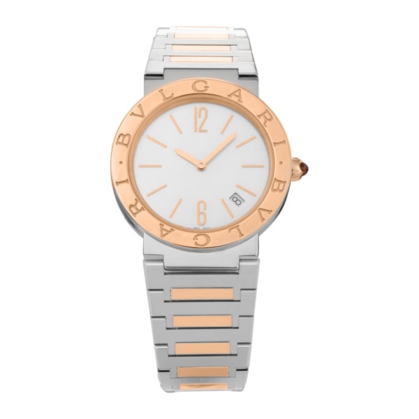 BVLGARI BBL33WSPGD-QZ Watch - BBL33WSPGDQZ BVLGARI Bvlgari 2-Year Warranty White Watch - Luxury Timepiece for Men