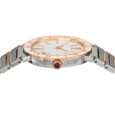 BVLGARI BBL33WSPGD-QZ Watch - BBL33WSPGDQZ BVLGARI Bvlgari 2-Year Warranty White Watch - Luxury Timepiece for Men (Image 4)