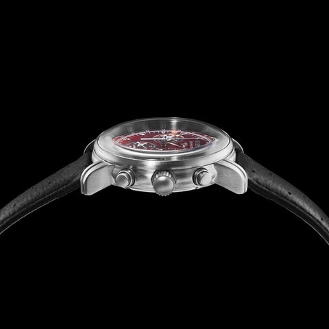 ZEPPELIN 86805BKNA Women's AAREN 36mm Transparent Watch with Durable Silicone Rubber Strap and 2 Year Warranty for Stylish Everyday Wear