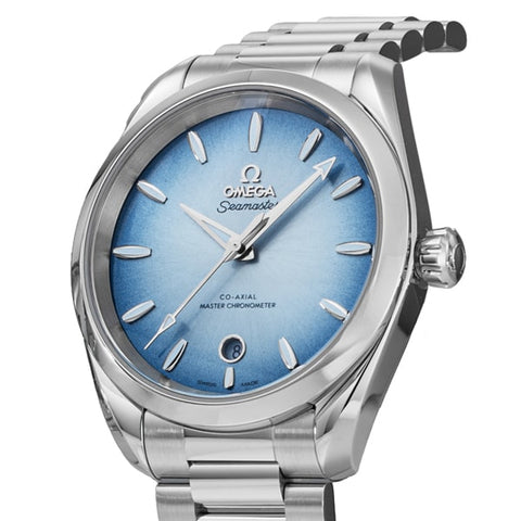 OMEGA 220.10.38.20.03.004 OMEGA Seamaster Aqua Terra 5-Year Warranty Blue Dial - Luxury Men's Watch [Parallel Import]
