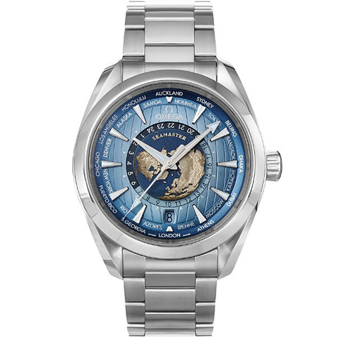 OMEGA 220.10.43.22.03.002 Seamaster Aqua Terra 5-Year Warranty Blue [Parallel Import]