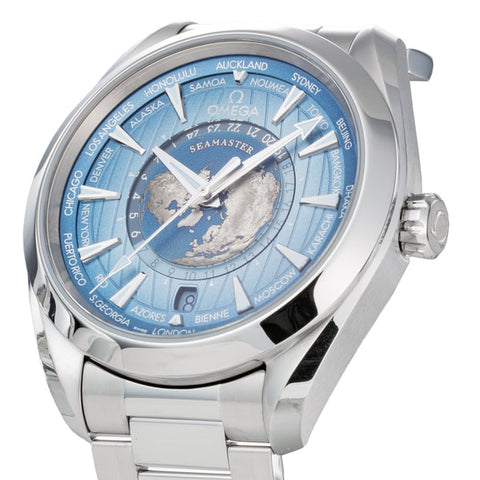 OMEGA 220.10.43.22.03.002 Seamaster Aqua Terra 5-Year Warranty Blue [Parallel Import]