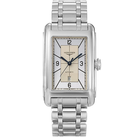 Longines L5.757.4.73.6 Men's Metal Belt Watch with 2 Year Warranty, Elegant Design, Water Resistant and Swiss Precision