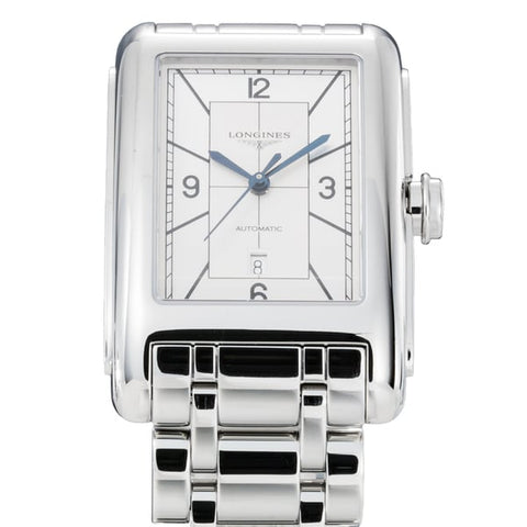 Longines L5.757.4.73.6 Men's Metal Belt Watch with 2 Year Warranty, Elegant Design, Water Resistant and Swiss Precision