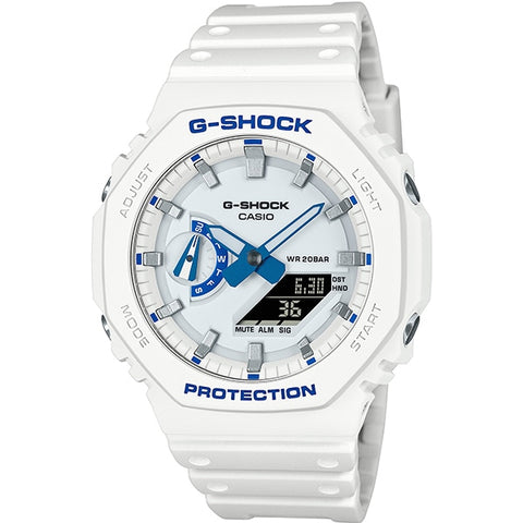 CASIO GA2100HDS7A1JF G-SHOCK HIDDEN GLOW SERIES White GA-2100HDS-7A1JF by CASIO - Stylish, Durable, and Water-Resistant Watch