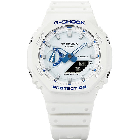 CASIO GA2100HDS7A1JF G-SHOCK HIDDEN GLOW SERIES White GA-2100HDS-7A1JF by CASIO - Stylish, Durable, and Water-Resistant Watch