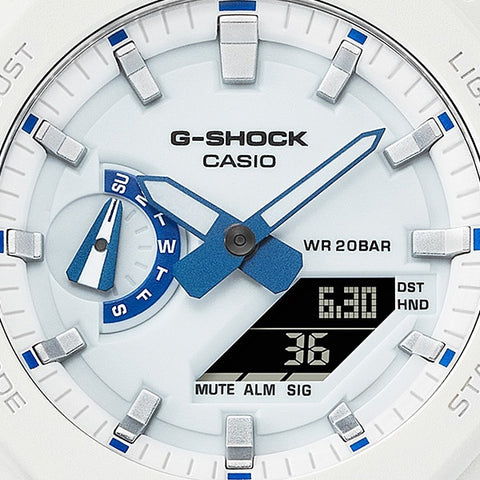 CASIO GA2100HDS7A1JF G-SHOCK HIDDEN GLOW SERIES White GA-2100HDS-7A1JF by CASIO - Stylish, Durable, and Water-Resistant Watch