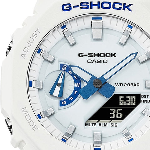 CASIO GA2100HDS7A1JF G-SHOCK HIDDEN GLOW SERIES White GA-2100HDS-7A1JF by CASIO - Stylish, Durable, and Water-Resistant Watch