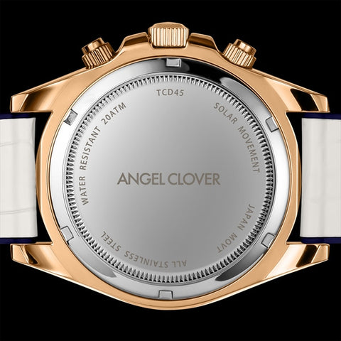ANGEL CLOVER TCD45PBU-WH Watch (Image 5)