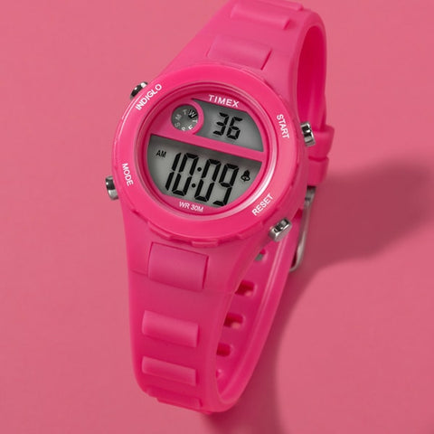 TIMEX TW2W92500 Watch - Kids Digital Time Machine by TIMEX - 1-Year Warranty, Pink, Model [Genuine Product] (Image 2)
