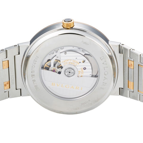 BVLGARI BB41BSPGD/MB Watch - Men's Metal Belt with Stylish Design, Durable Construction, Comfortable Fit, 2 Year Warranty (Im