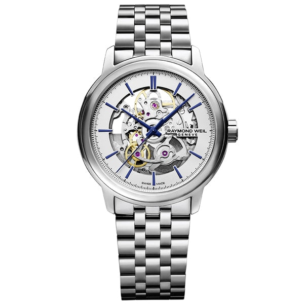 RAYMOND WEIL 2215ST65001 Watch - MAESTRO 2-Year Warranty Silver 2215-ST-65001 [Parallel Import]