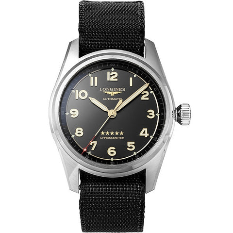 LONGINES Spirit 5-Year Warranty Black L3.810.1.53.2 - Swiss Made Automatic Watch for Men