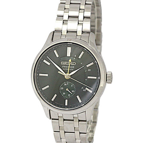 Other Overseas Manufacturers SSA397J1 Elegant Design 42mm Power Reserve Date Stainless Steel Men's Watch 1-Year Warranty