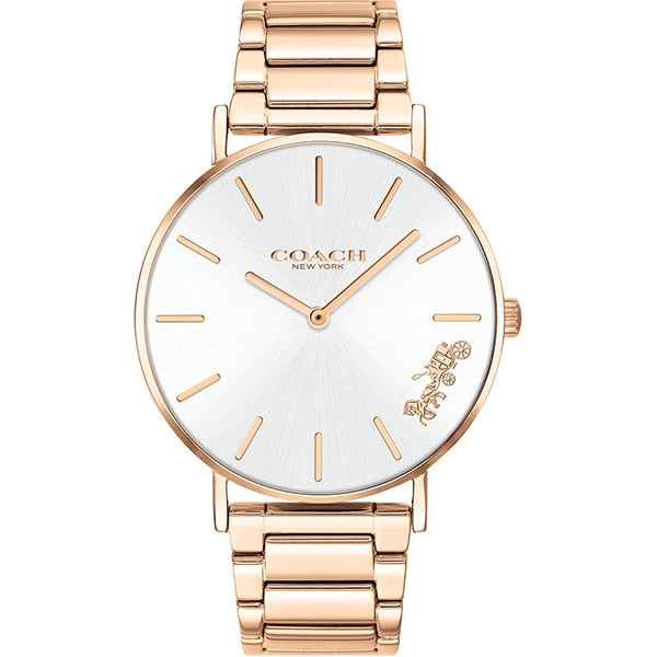 COACH 14503576 Watch - COACH PERRY 2-Year Warranty Silver Handbag [Parallel Import] - Stylish & Durable Accessory