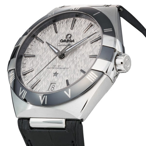 OMEGA 131.33.41.21.06.001 OMEGA Constellation 5-Year Warranty Silver Watch - Luxury Timepiece for Men