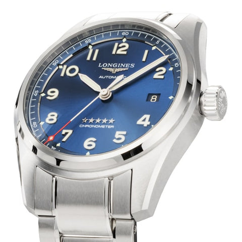 LONGINES L3.810.4.93.9 Watch - Spirit 5-Year Warranty Navy [Parallel Import] (Image 2)
