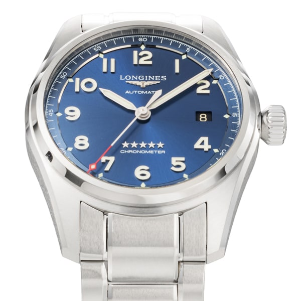 LONGINES L3.810.4.93.9 Watch - Spirit 5-Year Warranty Navy [Parallel Import] (Image 3)