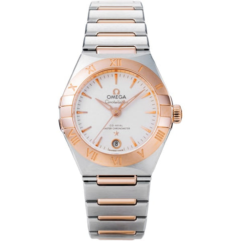 OMEGA 131.20.29.20.02.001 OMEGA Constellation Manhattan 5-Year Warranty Silver - Luxury Swiss Watch for Men