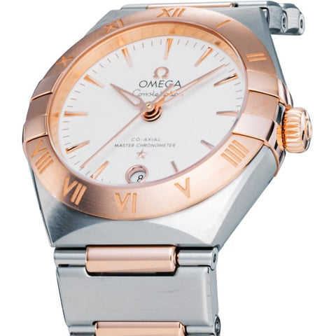 OMEGA 131.20.29.20.02.001 OMEGA Constellation Manhattan 5-Year Warranty Silver - Luxury Swiss Watch for Men