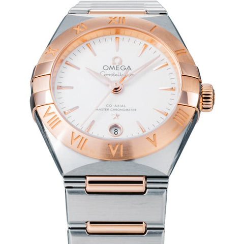 OMEGA 131.20.29.20.02.001 OMEGA Constellation Manhattan 5-Year Warranty Silver - Luxury Swiss Watch for Men