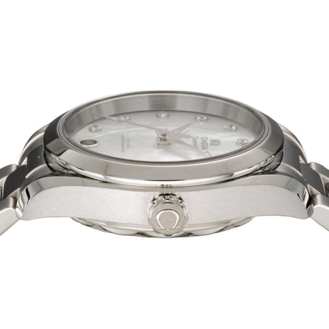 OMEGA 220.10.34.20.55.001 Seamaster Aqua Terra 150M Co Axial Master Chronometer Ladies' Watch with Metal Bracelet and 5 Year Warranty