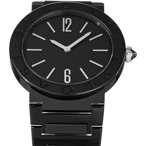 BVLGARI Bvlgari BBL33BSS/QZ 2-Year Warranty Black Watch - Stylish Luxury Timepiece for Men