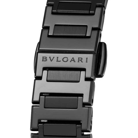 BVLGARI Bvlgari BBL33BSS/QZ 2-Year Warranty Black Watch - Stylish Luxury Timepiece for Men