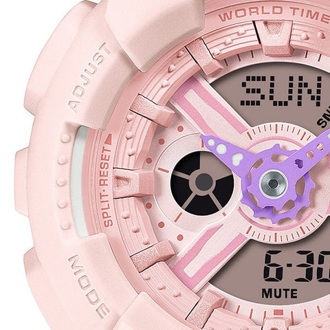 CASIO BA110AH4AJF BABY-G Soft Color Pink BA-110AH-4AJF