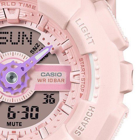 CASIO BA110AH4AJF BABY-G Soft Color Pink BA-110AH-4AJF