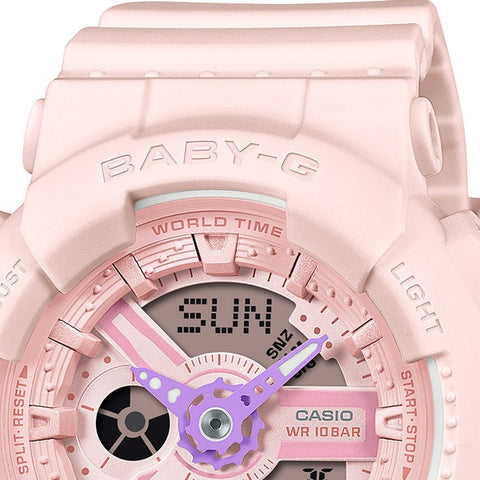 CASIO BA110AH4AJF BABY-G Soft Color Pink BA-110AH-4AJF
