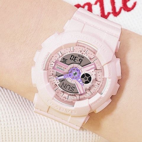 CASIO BA110AH4AJF BABY-G Soft Color Pink BA-110AH-4AJF