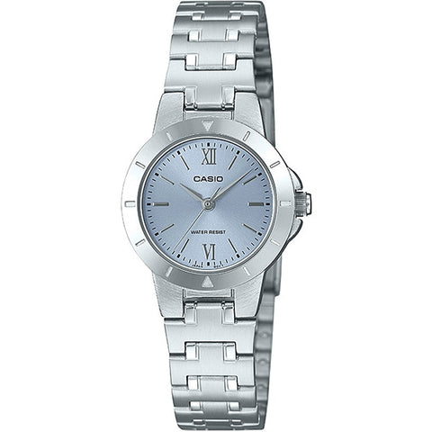 CASIO Collection 3-Hand Analog Watch Blue LTP-1177D-2AJF - Stylish, Durable Design with Stainless Steel Band and Water Resistance