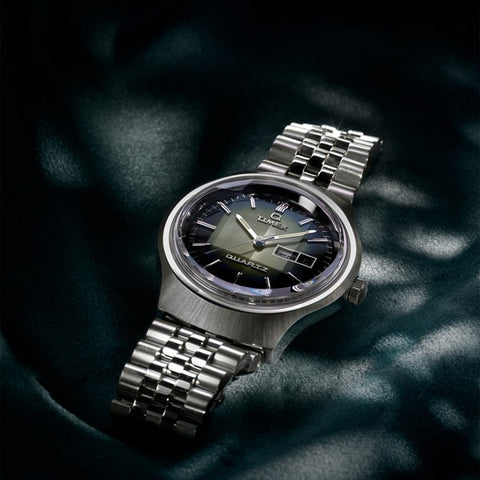 TIMEX TW2W22500 Q Timex Reissue Degrade 1-Year Warranty Black [Genuine Product]