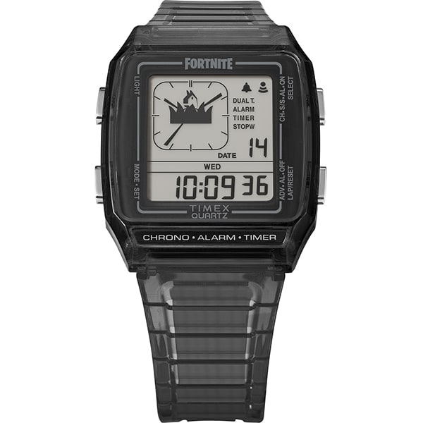 TIMEX TW2W96500 Watch - Q Timex LCA x Fortnite Collaboration 1-Year Warranty Black [Genuine Product] (Image 2)