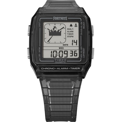 TIMEX TW2W96500 Watch - Q Timex LCA x Fortnite Collaboration 1-Year Warranty Black [Genuine Product] (Image 2)