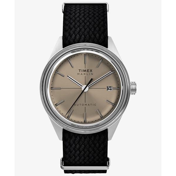 TIMEX TW2Y06300 Watch - Marlin Jet Automatic 1-Year Warranty Gray [Genuine Product]