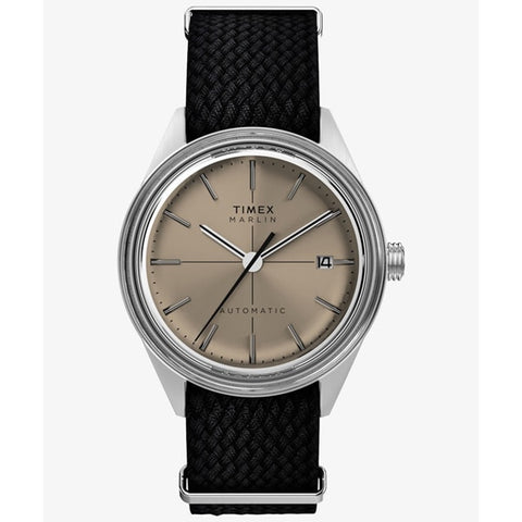 TIMEX TW2Y06300 Watch - Marlin Jet Automatic 1-Year Warranty Gray [Genuine Product]