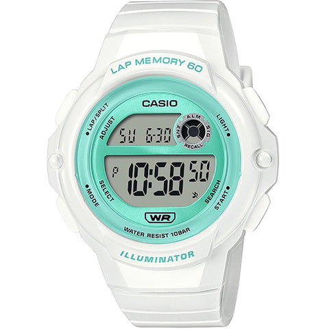 CASIO Collection Runner's Model White LWS-1200H-7A3JF - Lightweight Digital Watch for Active Lifestyles