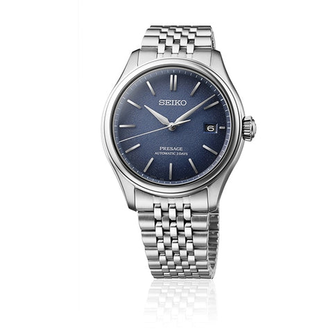SEIKO SARX133 SEIKO Presage Mechanical Automatic Watch - Exclusive Indigo Edition with Hand-Winding Feature