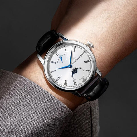 ORIENT RKBW0001S ORIENT STAR M45 F8 Mechanical Moon Phase Hand-Winding RK-BW0001S [Genuine Product]