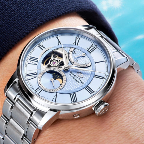ORIENT RKBT0003L ORIENT STAR M45 F7 Mechanical Moon Phase Limited Edition of 270 pieces in Japan RK-BT0003L [Genuine Product]