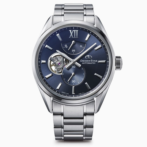 ORIENT RKBY0010L ORIENT STAR M34 F7 Semi-Skeleton Automatic Watch RK-BY0010L [Genuine Product] - Stylish Timepiece with Transparent Caseback