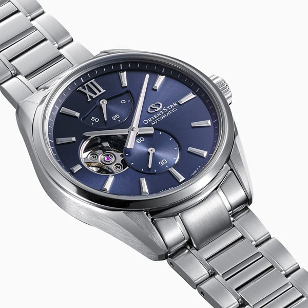 れい ORIENT RKBY0010L ORIENT STAR M34 F7 Semi-Skeleton Automatic Watch